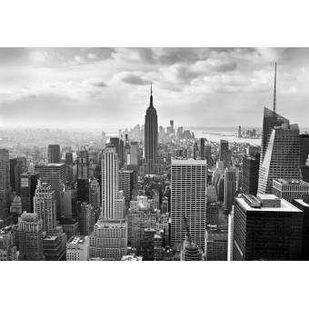Fototapet New York alb-negru
