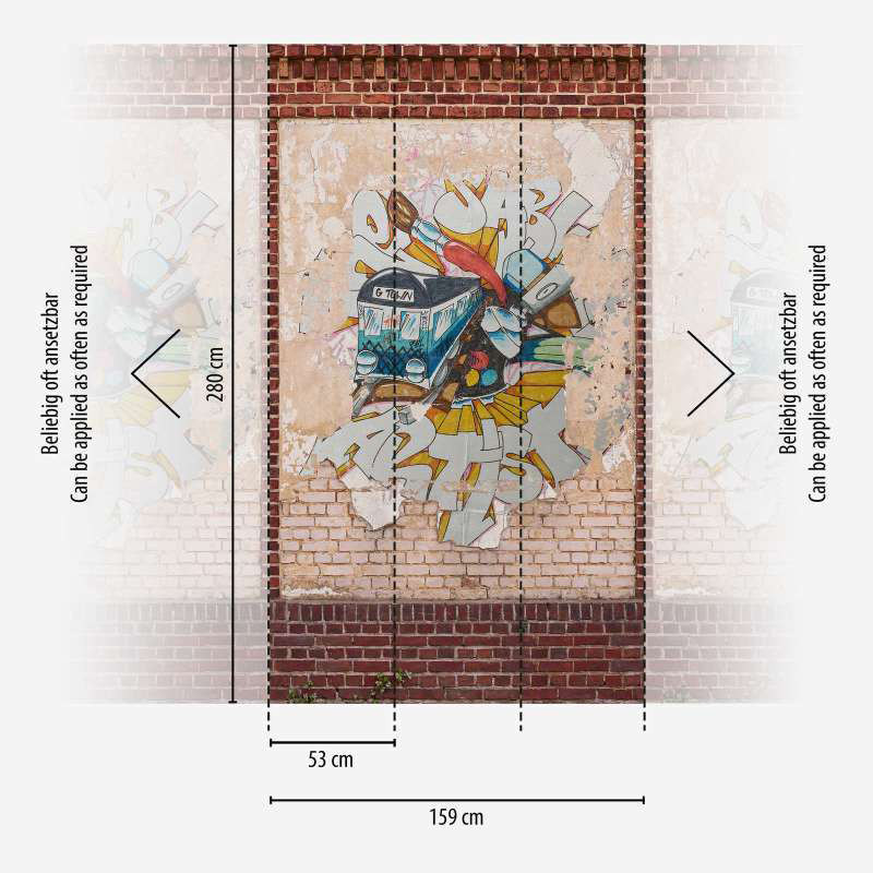 fototapet-graffiti-dimensiuni