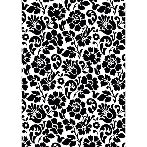 Autocolant decorativ Baroc negru