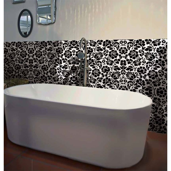 Autocolant decorativ Baroc negru