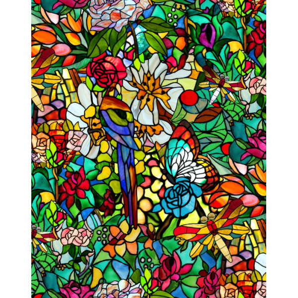 Folie geam Vitralii Tulia 45 cm