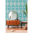 Tapet Retro Chic turcoaz
