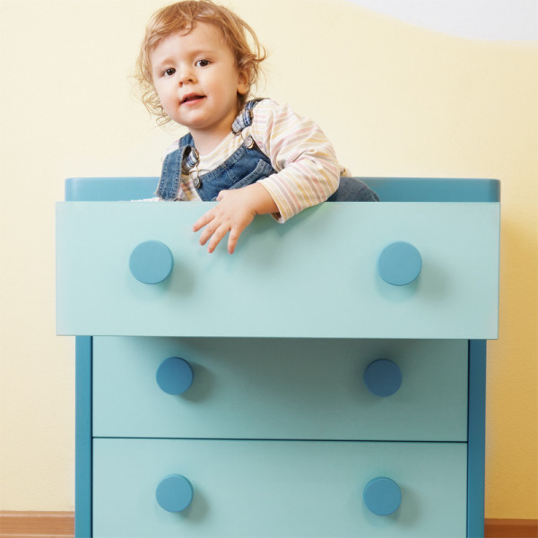Autocolant Bleu Baby mat 45 cm