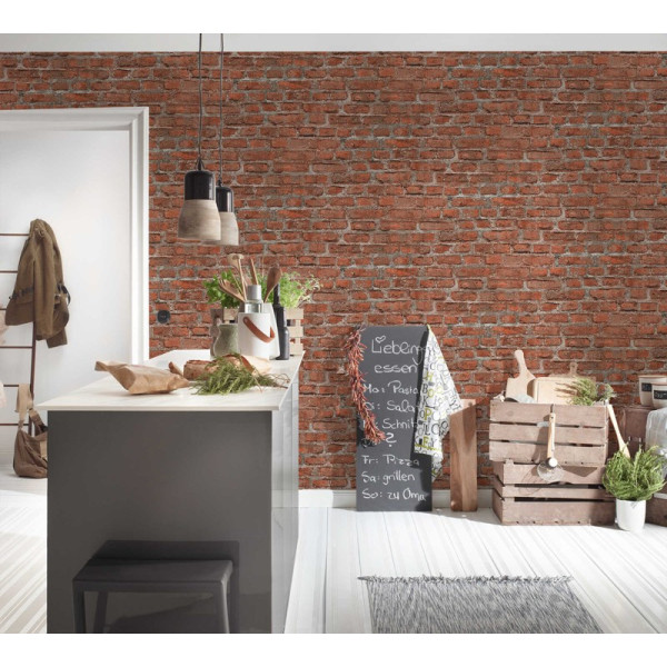 tapet-zid-rustic-caramida-decorare