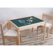 Autocolant Tabla de scris verde 45 cm