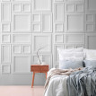 Fototapet design Rame albe
