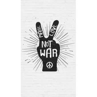 Fototapet Make Love Not War
