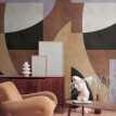 Fototapet design Stil Bauhaus maro