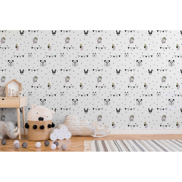 Tapet copii Ursi Panda