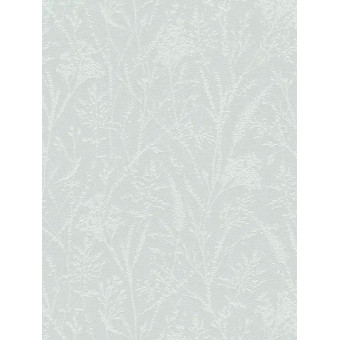 Tapet floral texturat bleu