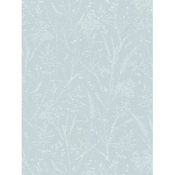 Tapet floral texturat albastru