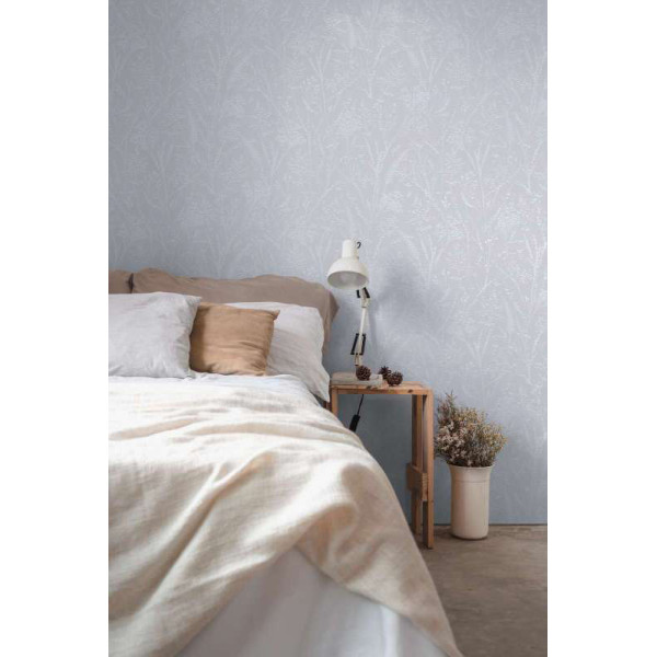 Tapet floral texturat lila