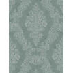 Tapet elegant stil Baroc gri-verzui