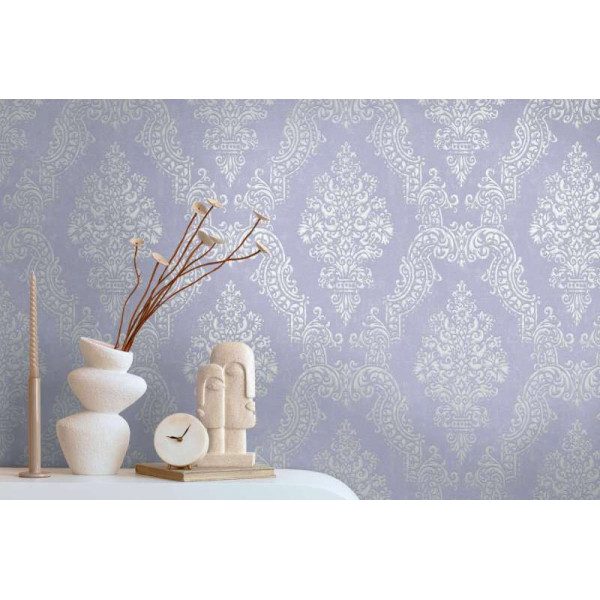 Tapet elegant stil Baroc lila