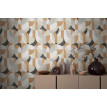 Tapet Bauhaus geometric gri-maro