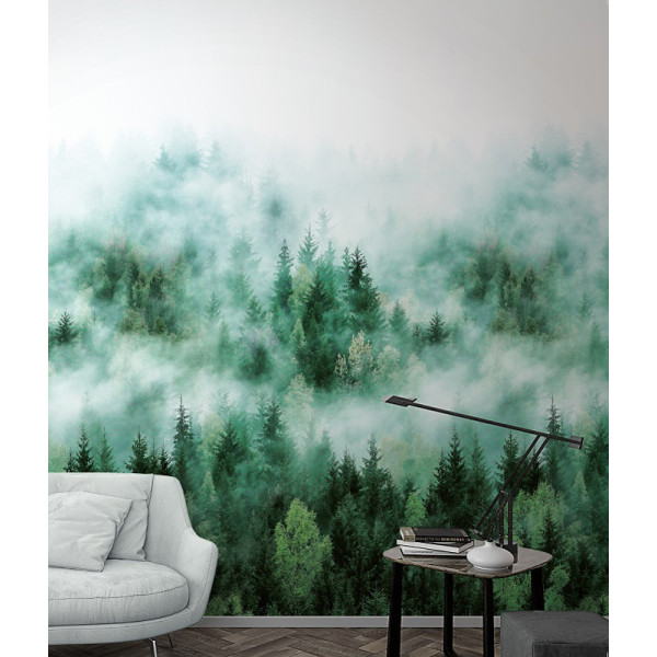 Fototapet Padure in ceata Smart Art