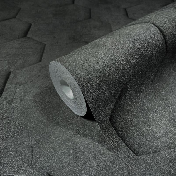 Tapet 3D Hexagoane Kyoto 34161
