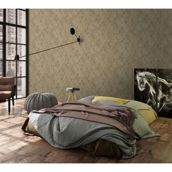 Tapet 3D Hexagoane Kyoto 34163