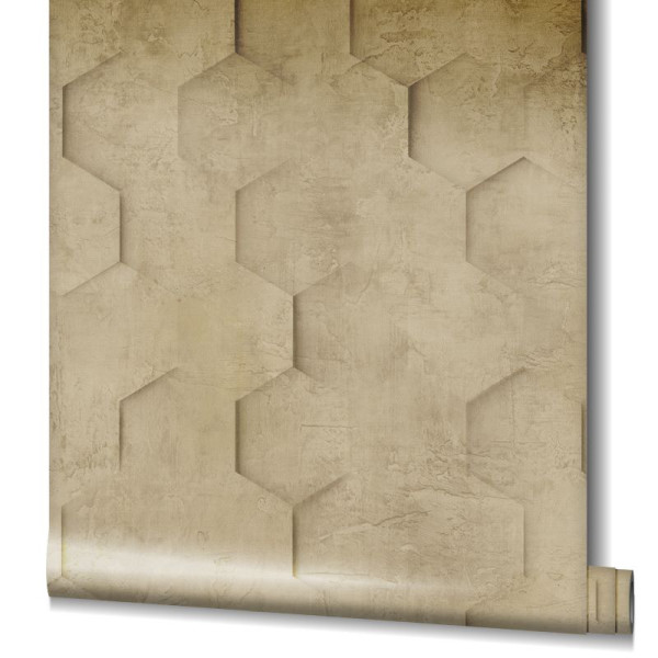 Tapet 3D Hexagoane Kyoto 34163