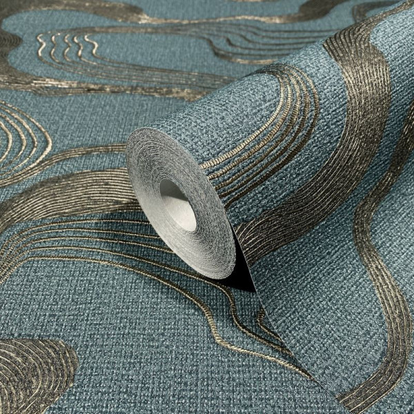 Tapet abstract texturat Kyoto 34538