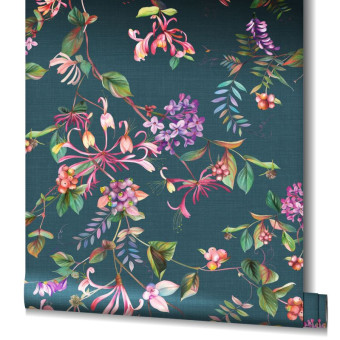 Tapet floral artistic Kyoto...