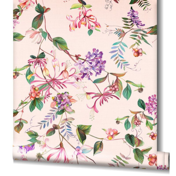 Tapet floral artistic Kyoto 47457