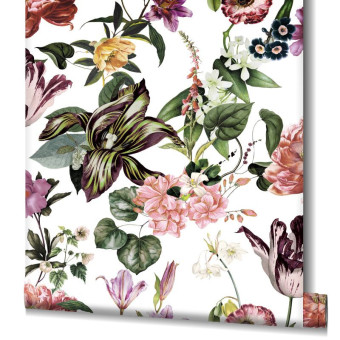 Tapet floral artistic Kyoto...