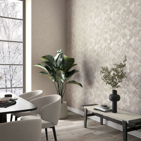Tapet texturat geometric Ritus 35509