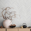 Tapet lambriu lemn Herringbone 33375