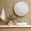 Tapet lambriu lemn Herringbone 33376