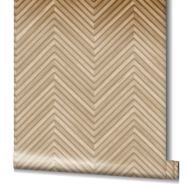 Tapet lambriu lemn Herringbone 33376