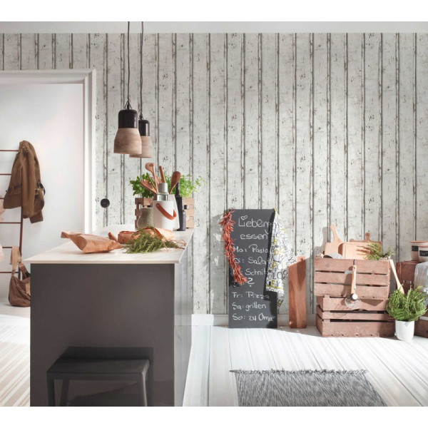 tapet-lemn-shabby-chic-alb-elements-decorare