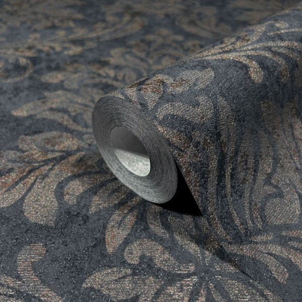 Tapet baroc cu reflexii metalice UTD Marburg 34814
