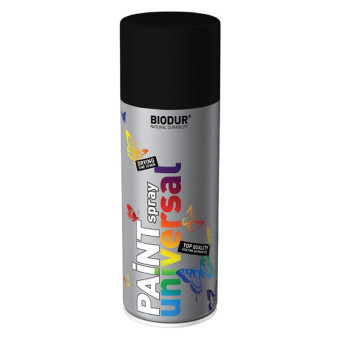 Spray vopsea Biodur Negru...