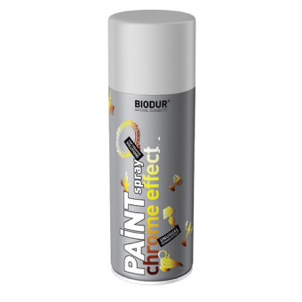Spray crom vopsea argintie...