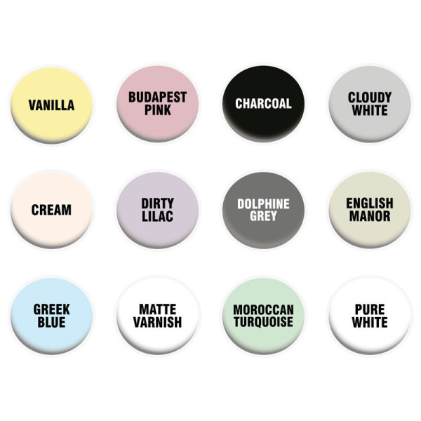 Vopsea creta spray Oskar Dirty Liliac