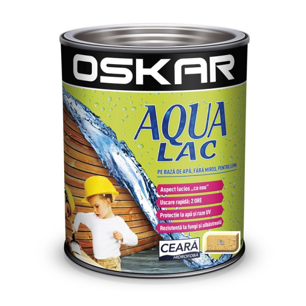 Oskar Aqua Lac pentru lemn Pin 0.75l