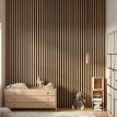 Panou riflaj Stejar deschis Stretto L0102