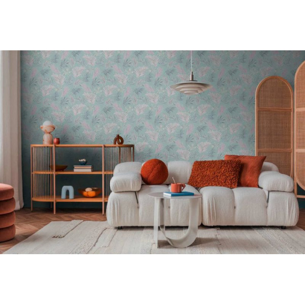 Tapet texturat Frunze exotice 791082