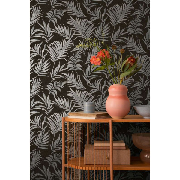 Tapet texturat Frunze exotice 791087