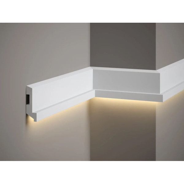 Plinta alba Mardom MD024 80 mm