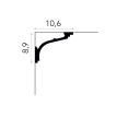 Cornisa flexibila MD110F 89x106 mm