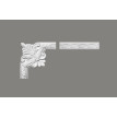 Coltar brau decorativ Mardom MDC258-13