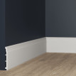 Plinta polimer dur Gaudi 150x15 mm alba