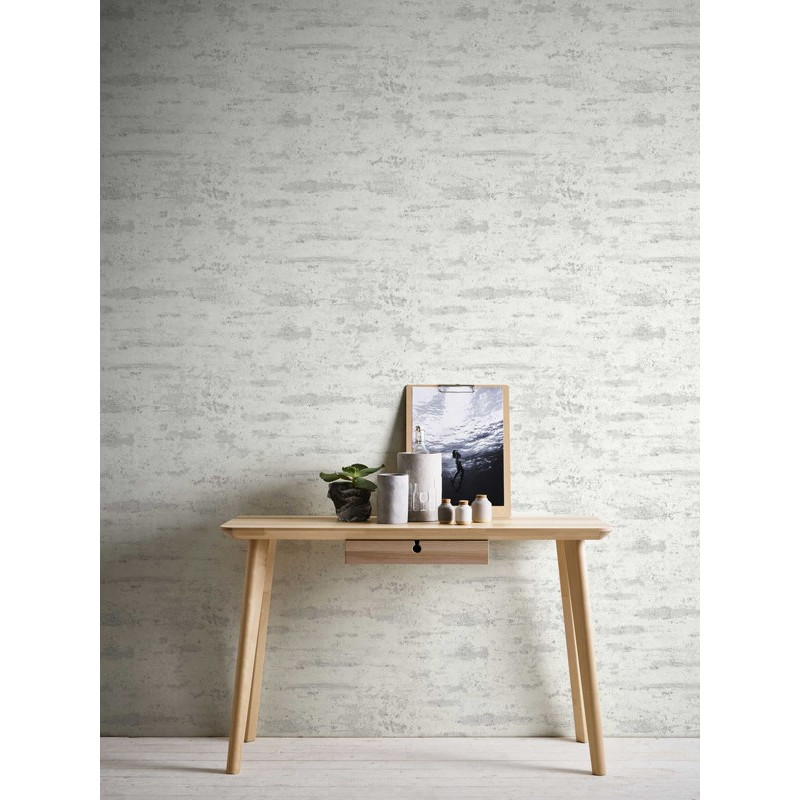 tapet-vintage-beton-alb-ambient