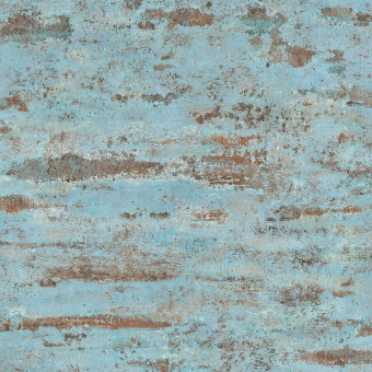 Tapet vintage Beton bleu