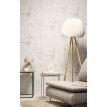 Tapet stil industrial alb-gri