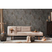 Tapet stil industrial maro