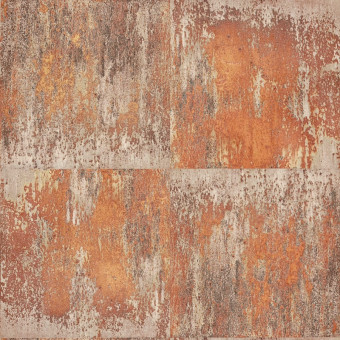 Tapet industrial perete bronz