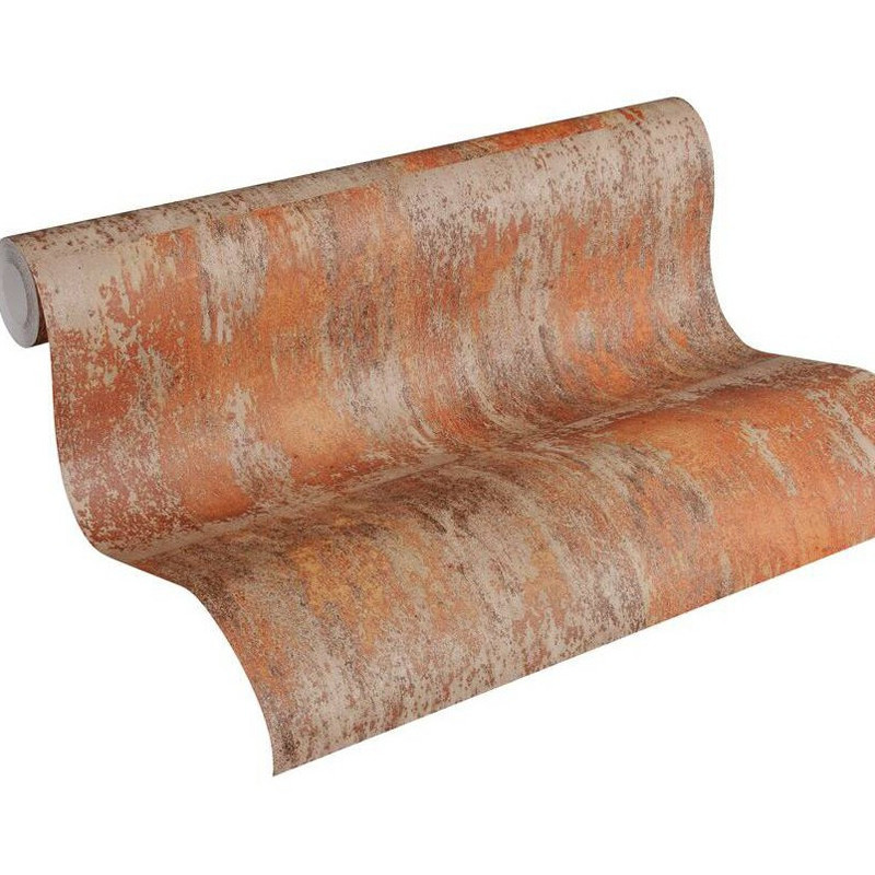 tapet-industrial-perete-bronz-detaliu